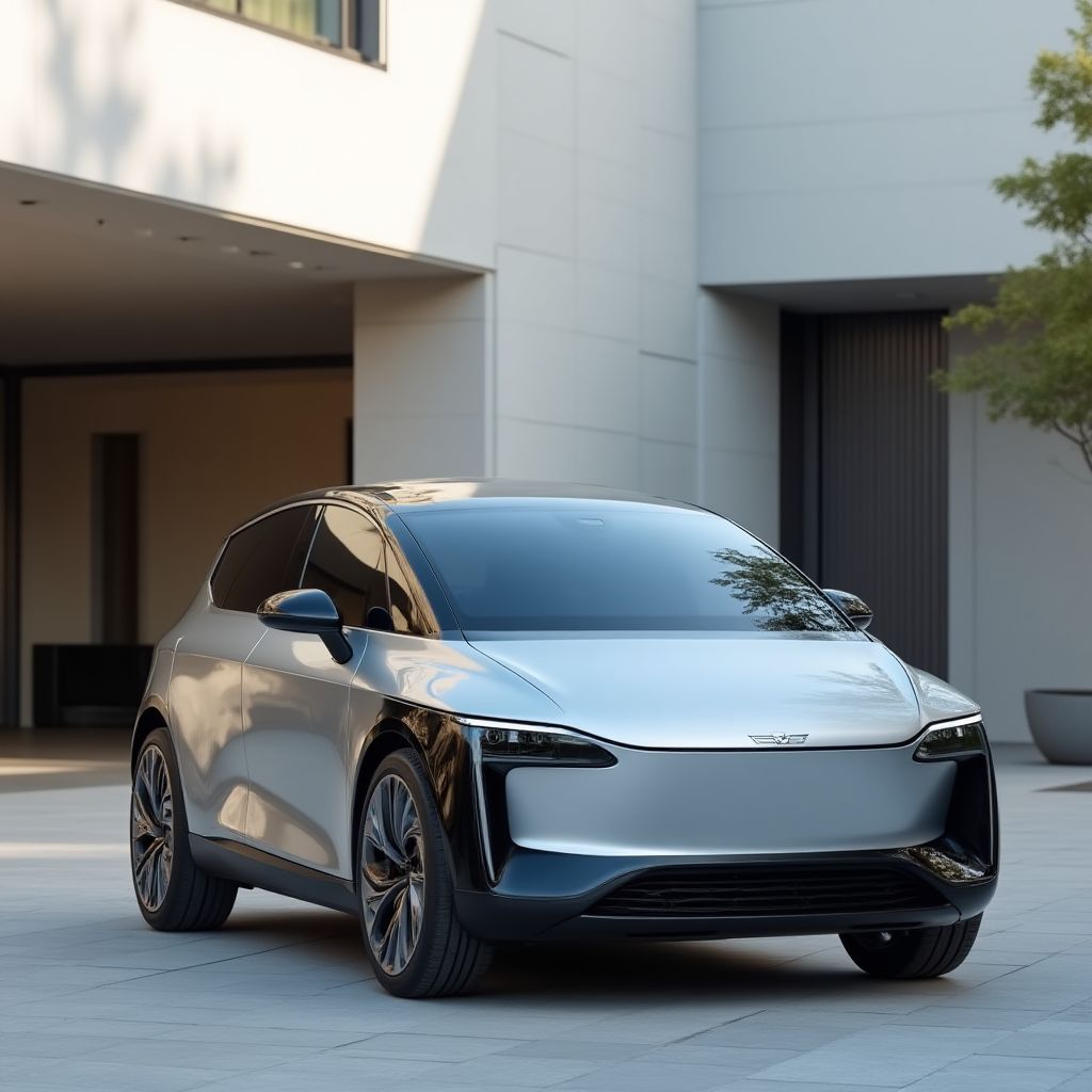 Voiture électrique compacte pour la ville